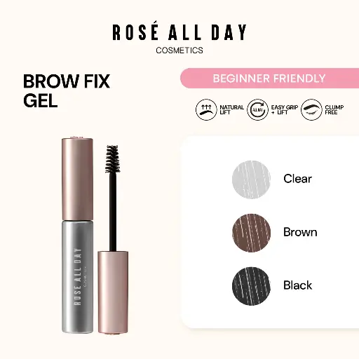 Rose All Day Brow Fix Gel